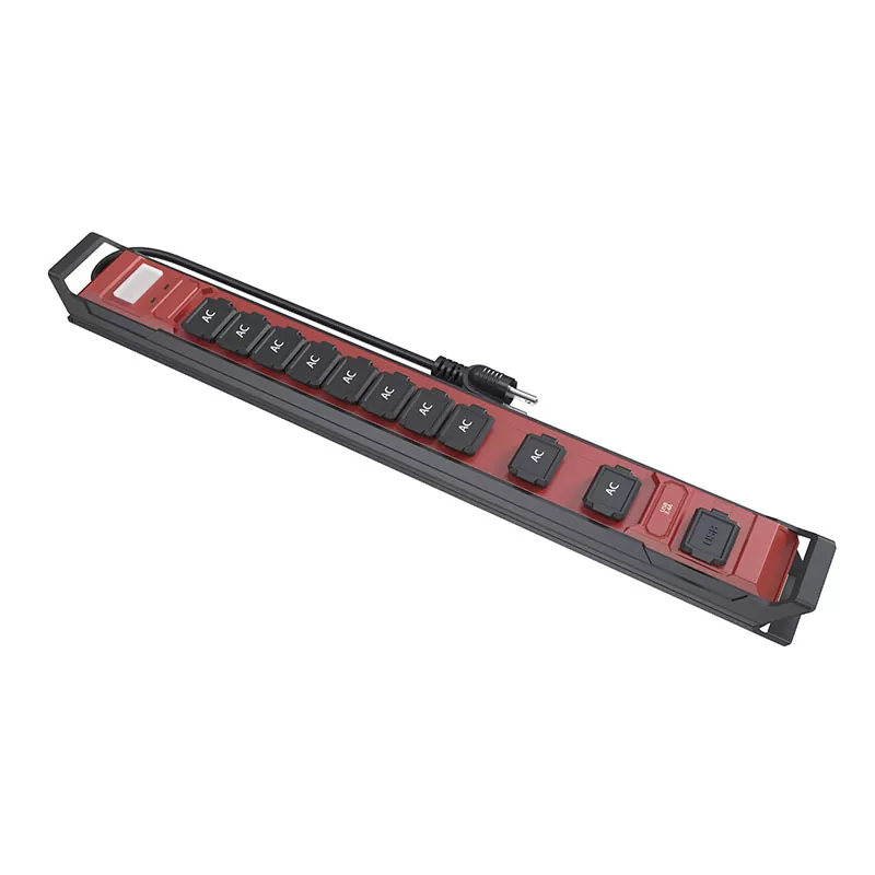 10 Πρίζες Αδιάβροχο πολύπριζο Usb
