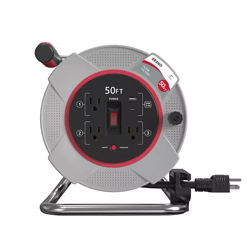 3 καταστήματα USB2.4A πλαστικό καλώδιο 50ft με προστασία υπερφόρτωσης 3 καταστήματα USB2.4A πλαστικό καλώδιο 50ft με προστασία υπερφόρτωσης