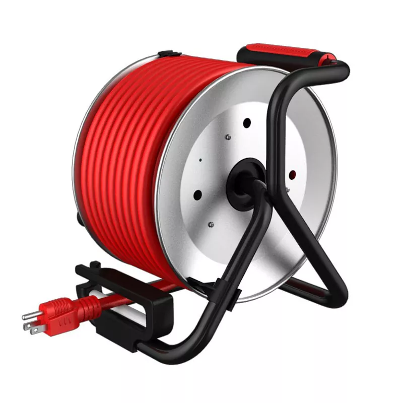 4 καταστήματα USB2.4A Metal Cord Reel 50ft 4 καταστήματα USB2.4A Metal Cord Reel 50ft